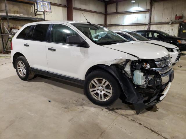 2FMDK3GC1BBB13644 - 2011 FORD EDGE SE WHITE photo 4