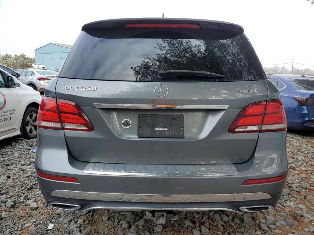 4JGDA5HB5JB169613 - 2018 MERCEDES-BENZ GLE 350 4MATIC GRAY photo 6