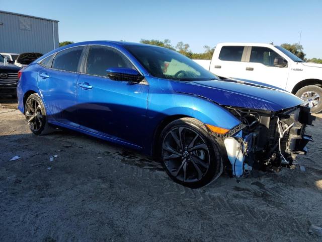 2HGFC2F82MH534226 - 2021 HONDA CIVIC SPORT 蓝色 照片 4