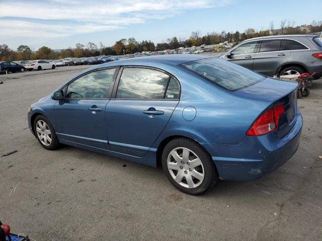 2HGFA15528H510439 - 2008 HONDA CIVIC LX BLUE photo 2