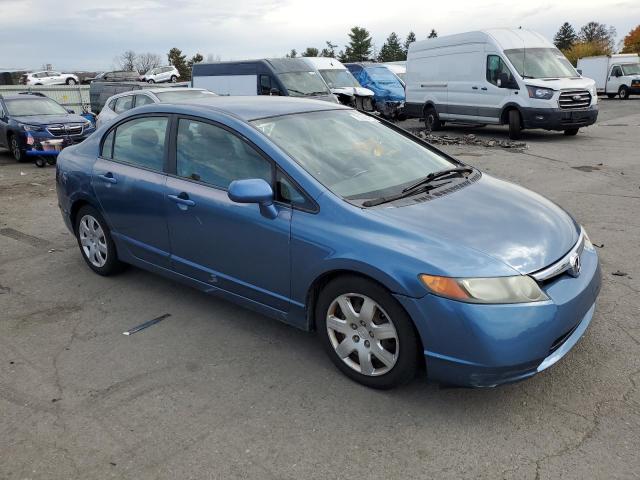 2HGFA15528H510439 - 2008 HONDA CIVIC LX BLUE photo 4