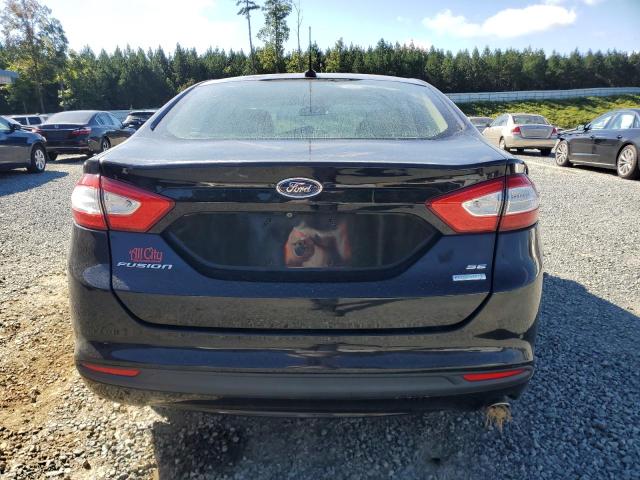 3FA6P0HDXGR307768 - 2016 FORD FUSION SE BLACK photo 6