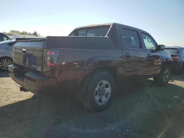 2HJYK16257H541459 - 2007 HONDA RIDGELINE RT MAROON photo 3