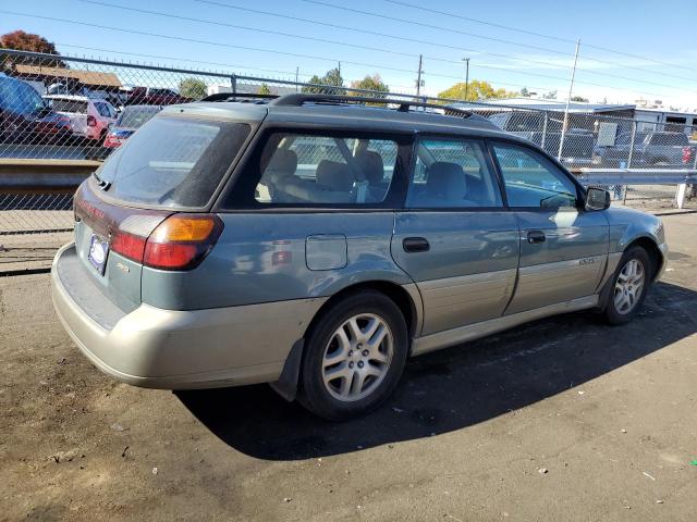 4S3BH6751Y6663558 - 2000 SUBARU LEGACY OUTBACK AWP 绿色 照片 3