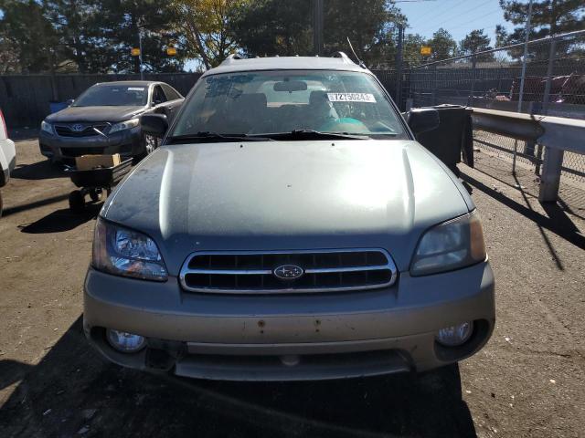 4S3BH6751Y6663558 - 2000 SUBARU LEGACY OUTBACK AWP 绿色 照片 5