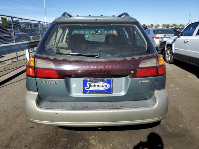 4S3BH6751Y6663558 - 2000 SUBARU LEGACY OUTBACK AWP 绿色 照片 6
