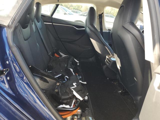 5YJSA1E25FF106914 - 2015 TESLA MODEL S ლურჯი ფოტო 10