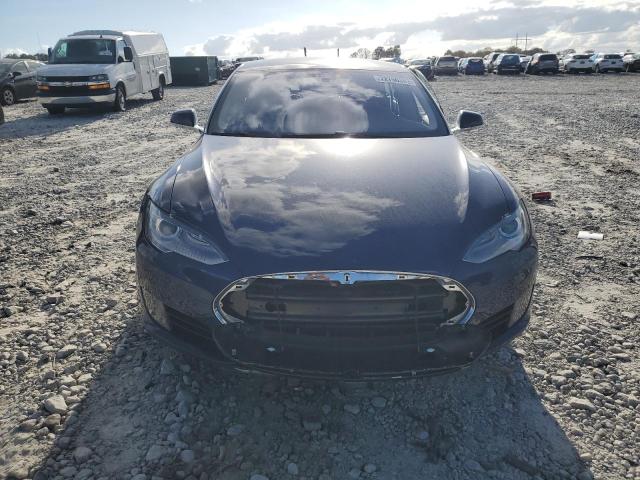 5YJSA1E25FF106914 - 2015 TESLA MODEL S ლურჯი ფოტო 5