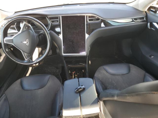 5YJSA1E25FF106914 - 2015 TESLA MODEL S ლურჯი ფოტო 8
