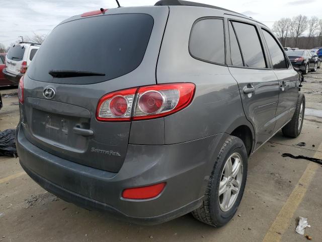 5NMSG3AB8AH387047 - 2010 HYUNDAI SANTA FE GLS GRAY photo 3