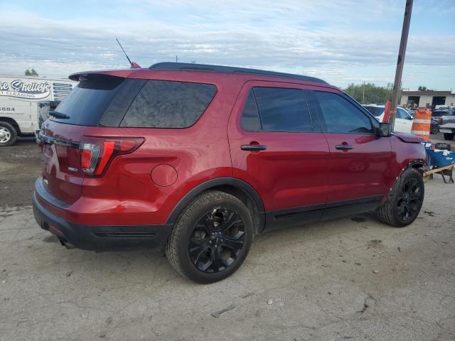 1FM5K8GT2KGB36831 - 2019 FORD EXPLORER SPORT RED photo 3