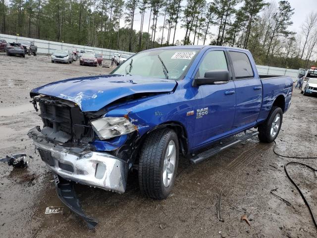1C6RR7TT5KS566729 - 2019 RAM 1500 CLASS SLT ლურჯი ფოტო 1
