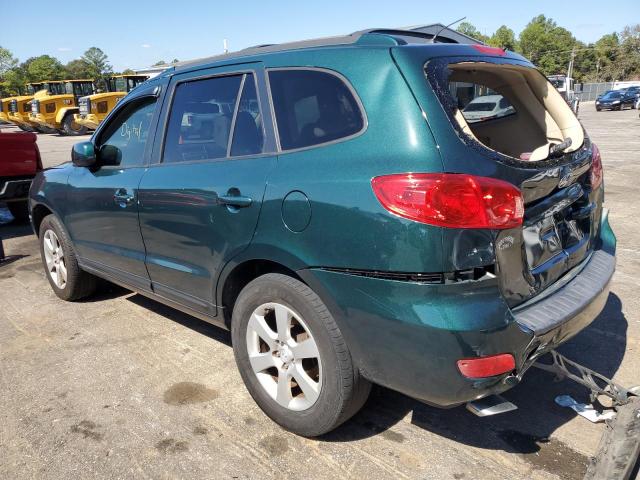 5NMSH13E27H028035 - 2007 HYUNDAI SANTA FE SE GREEN photo 2