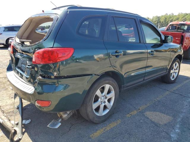 5NMSH13E27H028035 - 2007 HYUNDAI SANTA FE SE GREEN photo 3