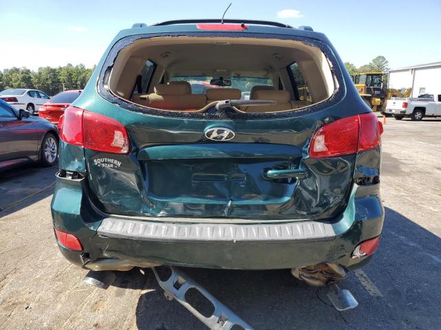 5NMSH13E27H028035 - 2007 HYUNDAI SANTA FE SE GREEN photo 6