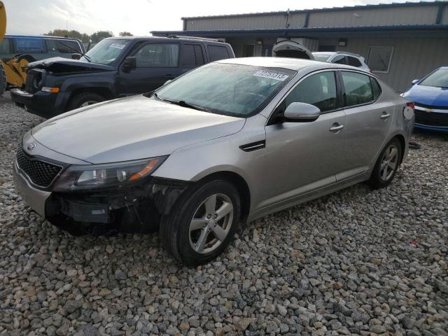 5XXGM4A7XEG296480 - 2014 KIA OPTIMA LX SILVER photo 1