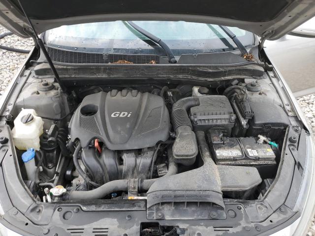 5XXGM4A7XEG296480 - 2014 KIA OPTIMA LX SILVER photo 11