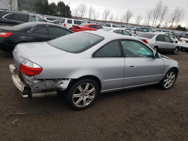 19UYA42743A800205 - 2003 ACURA 3.2CL TYPE-S SILVER photo 3