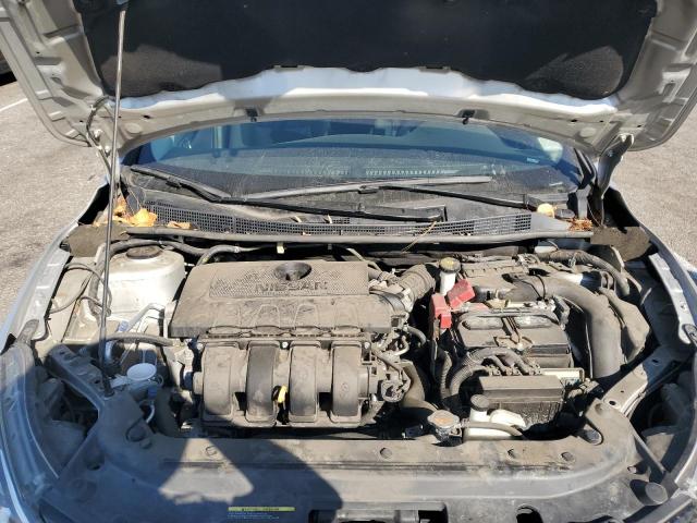 3N1AB7AP1KY442901 - 2019 NISSAN SENTRA S SILVER photo 11