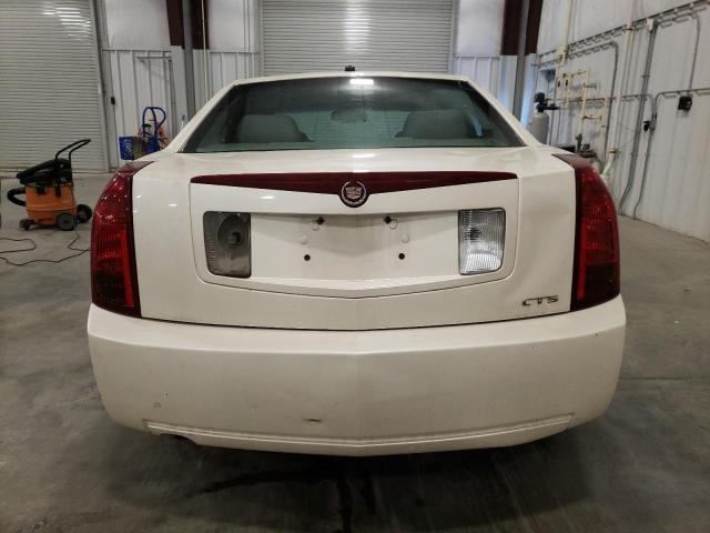 1G6DM57T870136537 - 2007 CADILLAC CTS WHITE photo 6