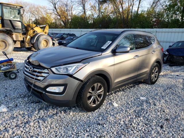 5XYZUDLBXGG333438 - 2016 HYUNDAI SANTA FE S GRAY photo 1