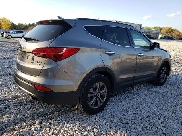 5XYZUDLBXGG333438 - 2016 HYUNDAI SANTA FE S GRAY photo 3