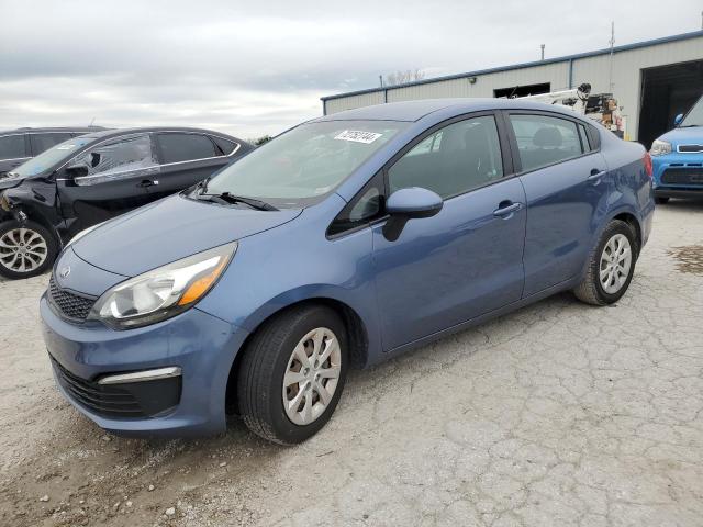 KNADM4A36G6646962 - 2018 KIA RIO LX BLUE photo 1