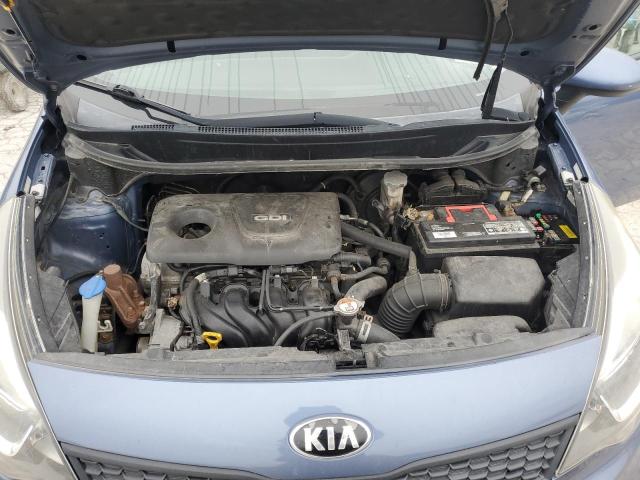 KNADM4A36G6646962 - 2018 KIA RIO LX BLUE photo 11