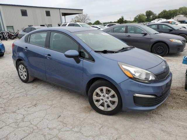 KNADM4A36G6646962 - 2018 KIA RIO LX BLUE photo 4