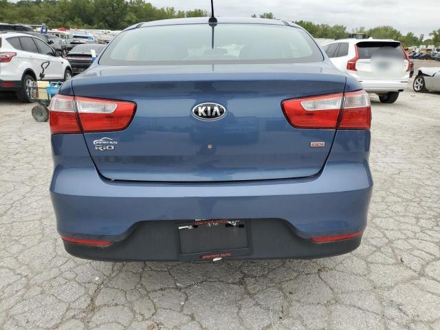 KNADM4A36G6646962 - 2018 KIA RIO LX BLUE photo 6