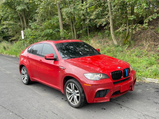 5YMGZ0C5XBLK13817 - 2011 BMW X6 M RED photo 1