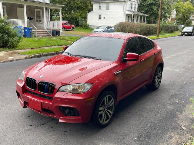 5YMGZ0C5XBLK13817 - 2011 BMW X6 M RED photo 2