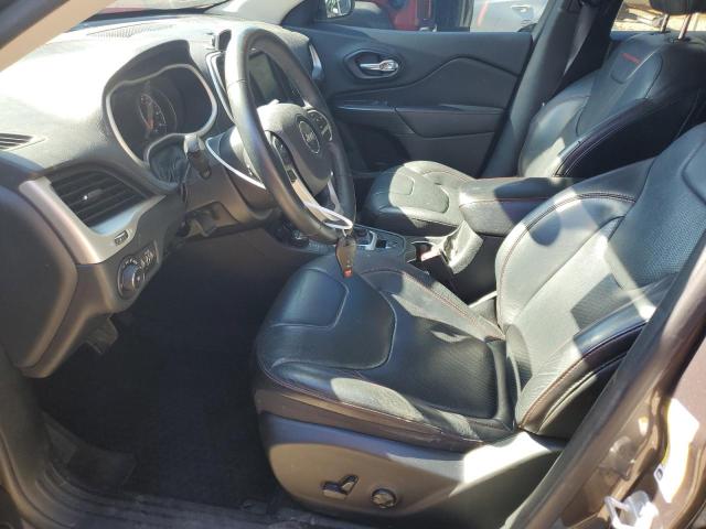 1C4PJMBS5FW619717 - 2015 JEEP CHEROKEE TRAILHAWK CHARCOAL photo 7