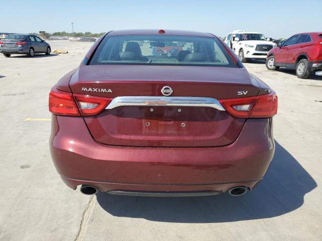 1N4AA6AP6JC388048 - 2018 NISSAN MAXIMA 3.5S MAROON photo 6