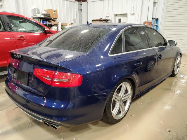 WAUBGAFL9DA164744 - 2013 AUDI S4 PREMIUM PLUS BLUE photo 3