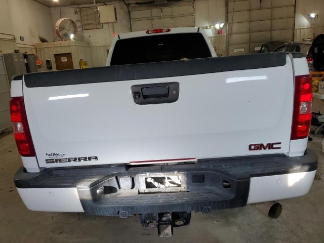 1GT426C8XCF146648 - 2012 GMC SIERRA K3500 DENALI WHITE photo 6