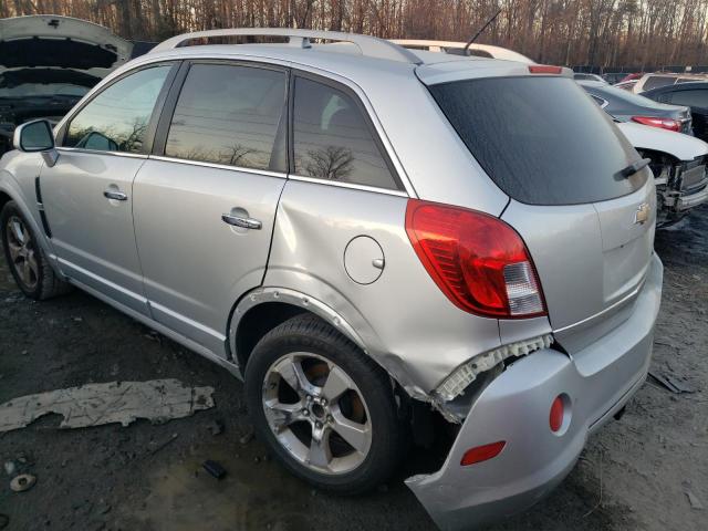 3GNAL4EK4ES507097 - 2014 CHEVROLET CAPTIVA LTZ SILVER photo 2