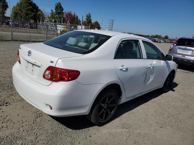 1NXBU40E69Z162295 - 2009 TOYOTA COROLLA BASE WHITE photo 3