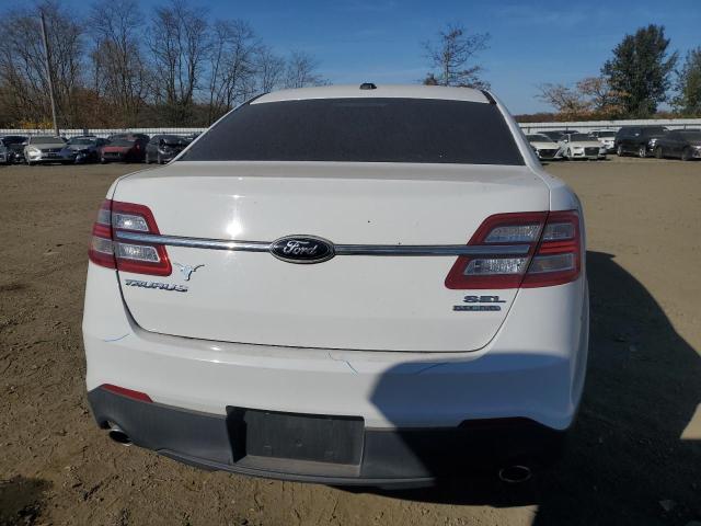 1FAHP2E83DG207607 - 2013 FORD TAURUS SEL WHITE photo 6