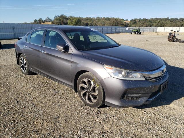 1HGCR2F83HA003171 - 2017 HONDA ACCORD EXL GRAY photo 4