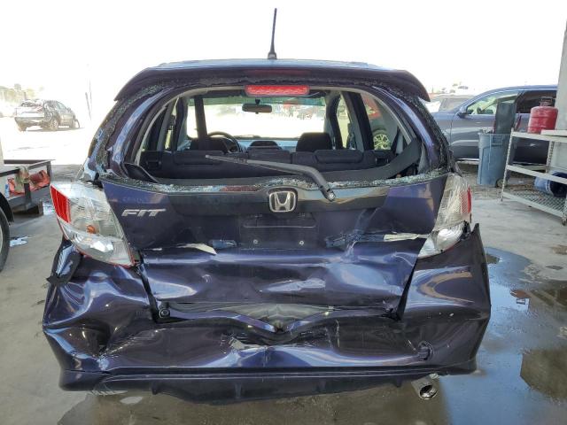 JHMGE88479S004634 - 2009 HONDA FIT SPORT BLUE photo 6