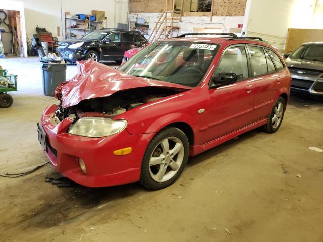 JM1BJ246331206220 - 2003 MAZDA PROTEGE PR5 RED photo 1