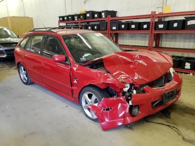 JM1BJ246331206220 - 2003 MAZDA PROTEGE PR5 红色 照片 4