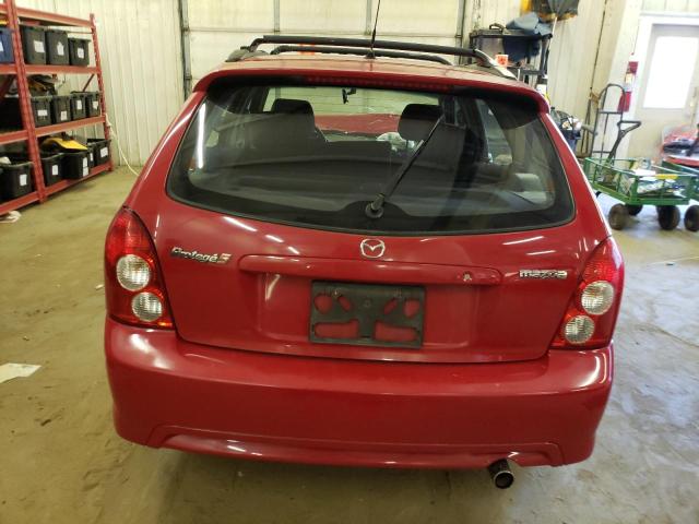 JM1BJ246331206220 - 2003 MAZDA PROTEGE PR5 红色 照片 6