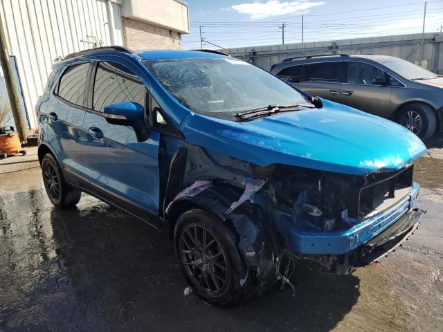 MAJ3S2GE8KC258438 - 2019 FORD ECOSPORT SE BLUE photo 4