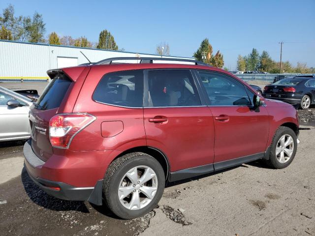 JF2SJAMC4EH425683 - 2014 SUBARU FORESTER 2.5I TOURING MAROON photo 3