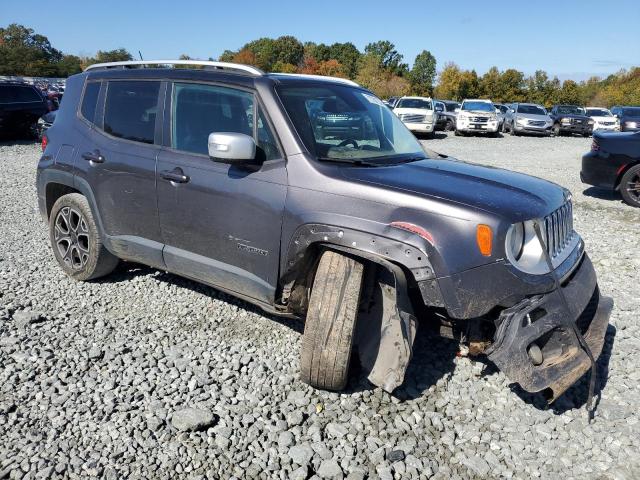 ZACCJADT2GPE12297 - 2016 JEEP RENEGADE LIMITED GRAY photo 4