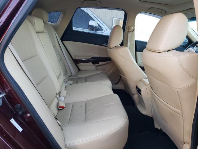5J6TF2H5XCL003508 - 2012 HONDA CROSSTOUR EXL ბურგუნდია ფოტო 10