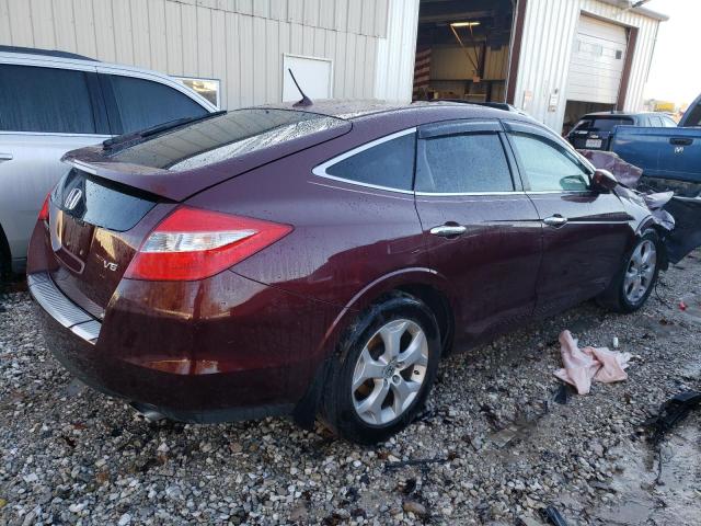 5J6TF2H5XCL003508 - 2012 HONDA CROSSTOUR EXL ბურგუნდია ფოტო 3