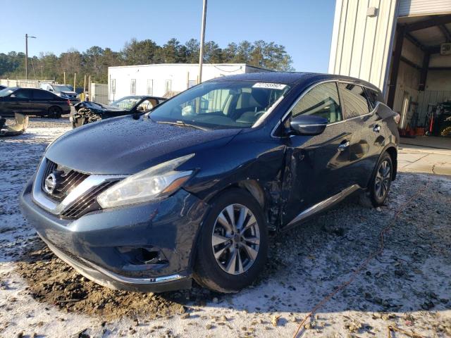 5N1AZ2MH0FN251016 - 2015 NISSAN MURANO S BLUE photo 1